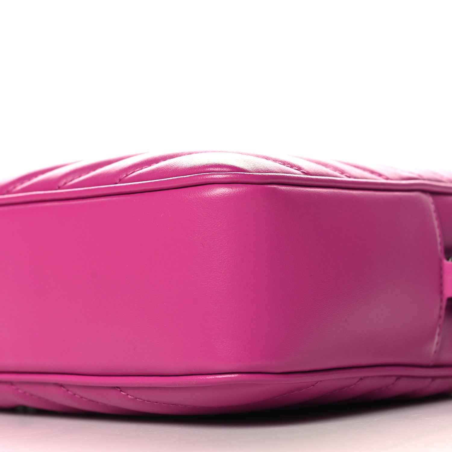 Saint Laurent Calfskin Matelasse Monogram Lou Camera Bag Electric Fuchsia 10 of 10