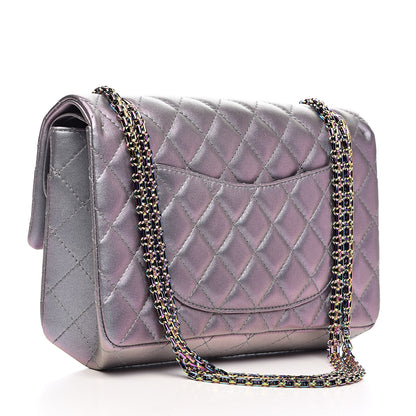 Chanel Iridescent Lambskin Quilted 2.55 Reissue 226 Flap Light Purple 3 of 11