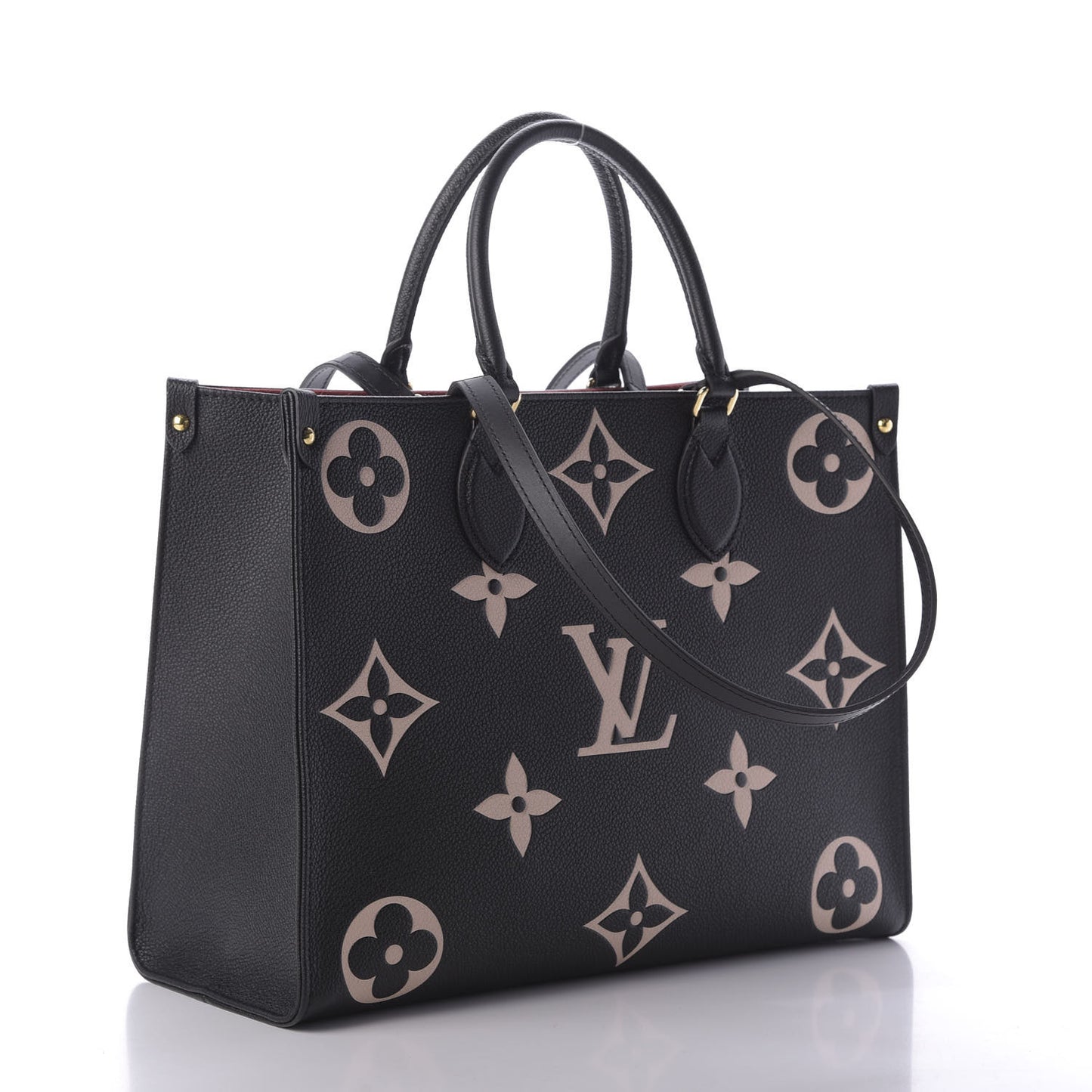 Empreinte Monogram Giant Onthego MM Black Beige