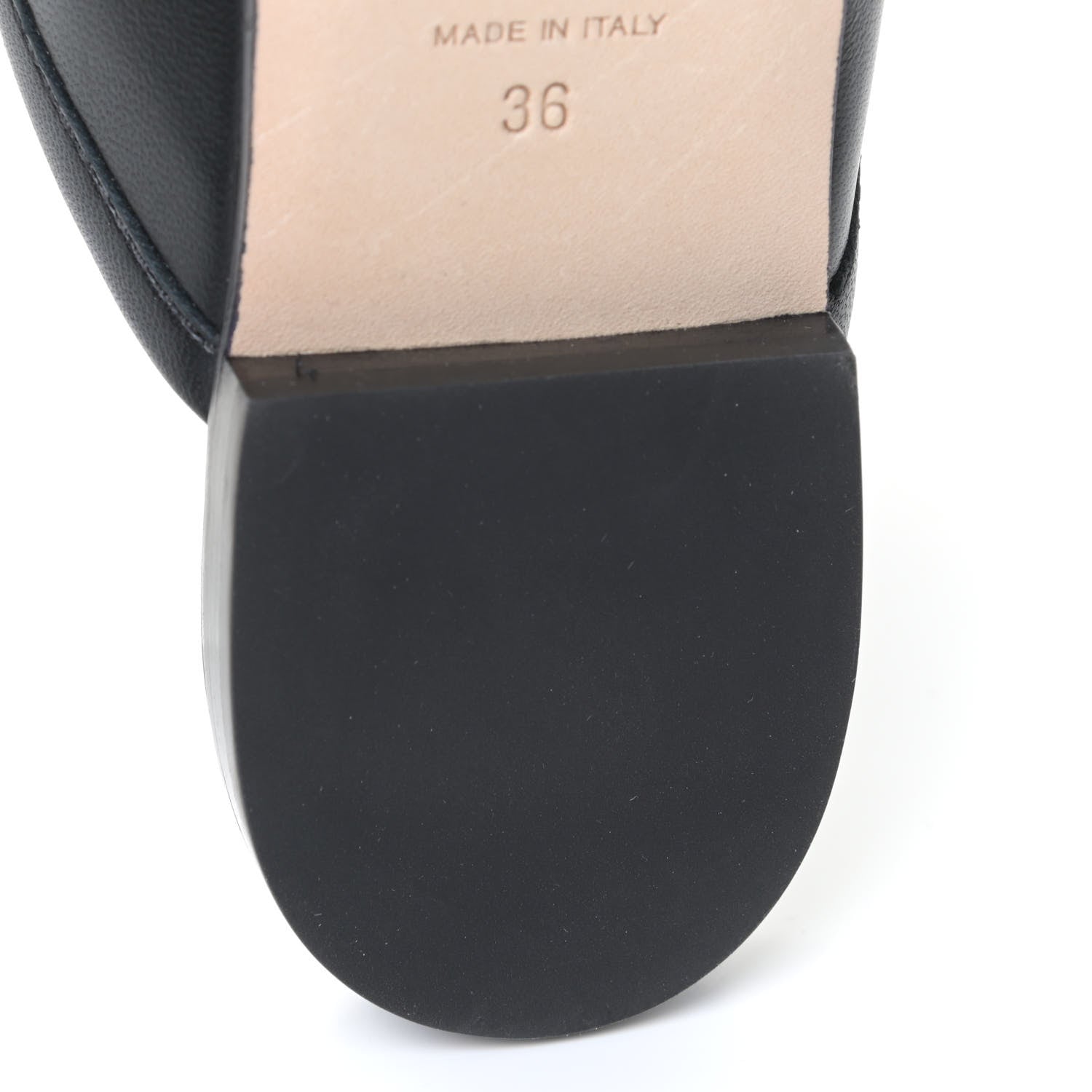 Chanel Lambskin Pearl CC Mules 36 Black 10 of 12