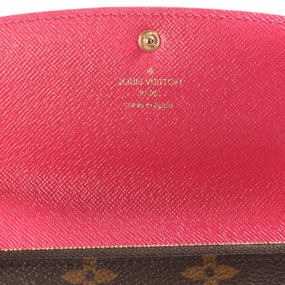 Louis Vuitton Monogram Emilie Wallet Hot Pink 9 of 11
