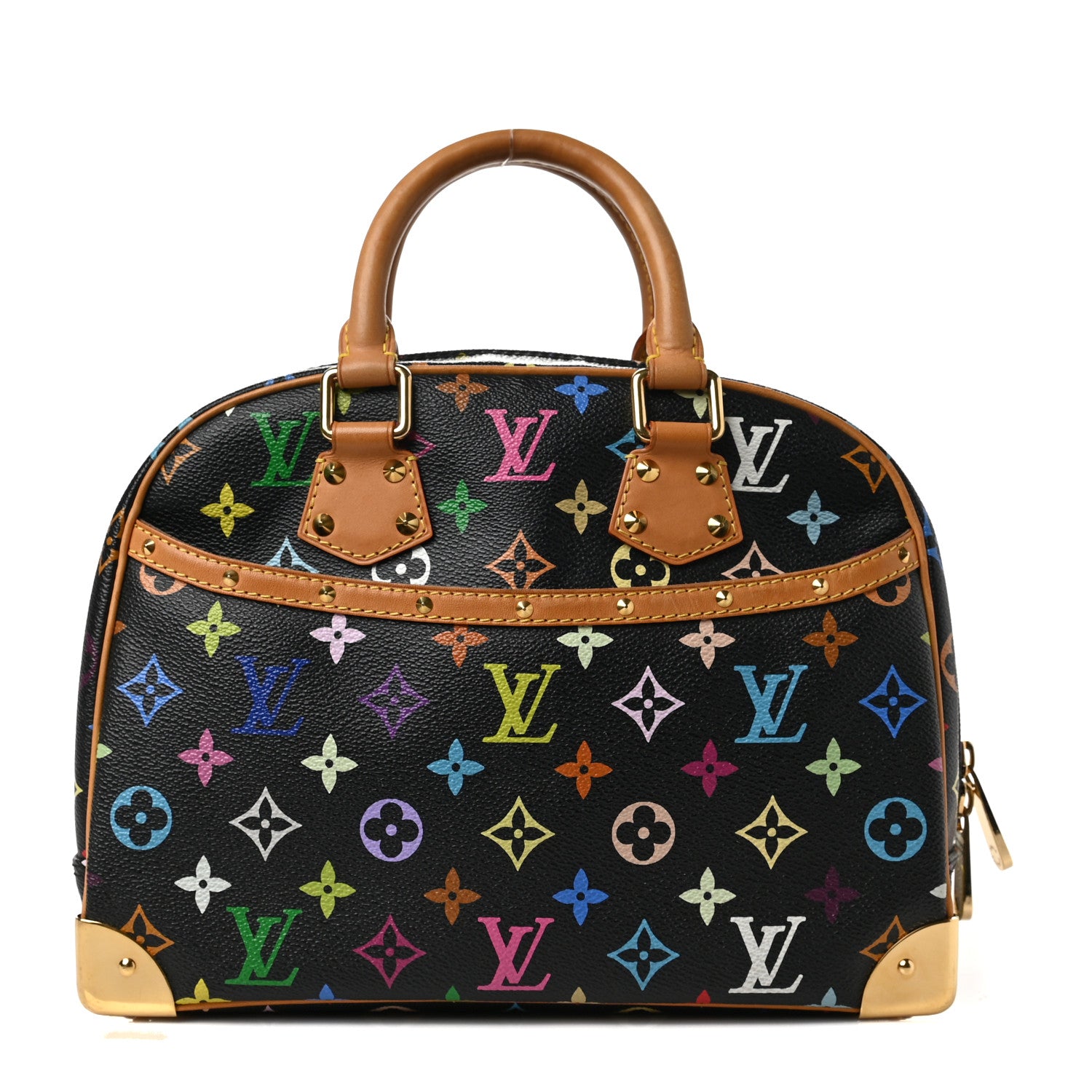 Louis Vuitton Monogram Multicolor Trouville Black 1 of 8