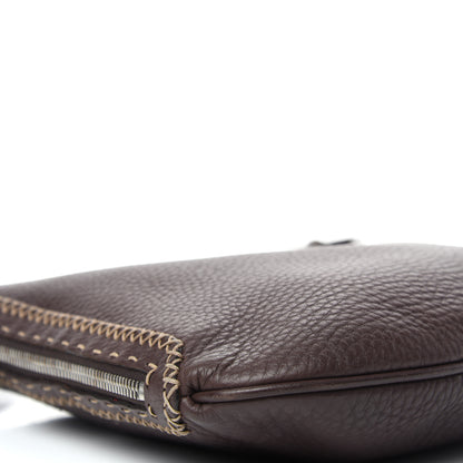 Fendi Calfskin Romano Selleria Oyster Brown 7 of 9