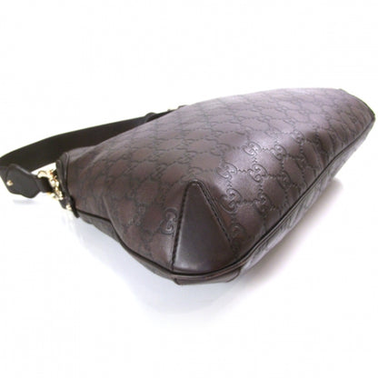 Gucci Guccissima Creole Hobo Chocolate 5 of 11