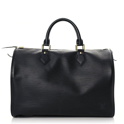 Louis Vuitton Epi Speedy 30 Black 1 of 18