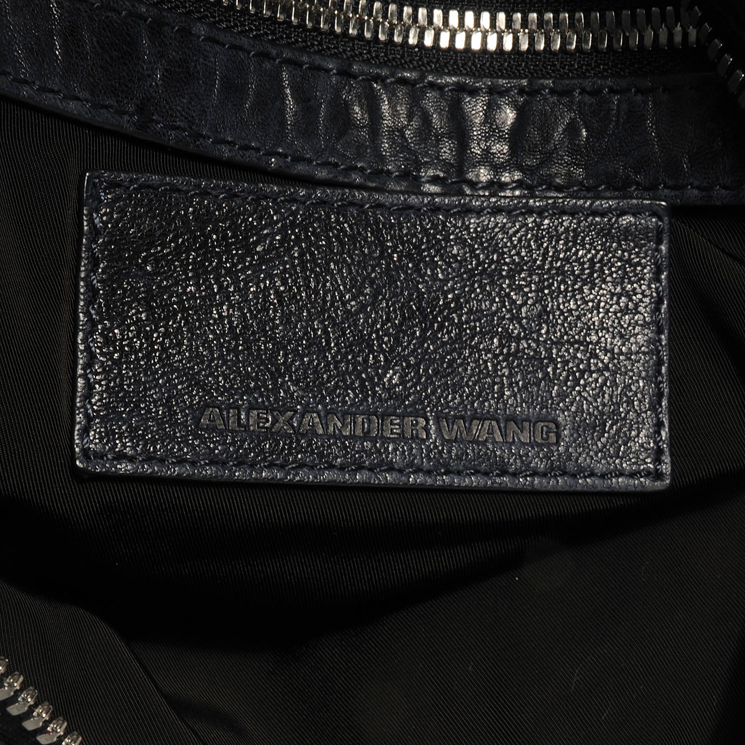 Alexander Wang Leather Rocco Midnight 5 of 6