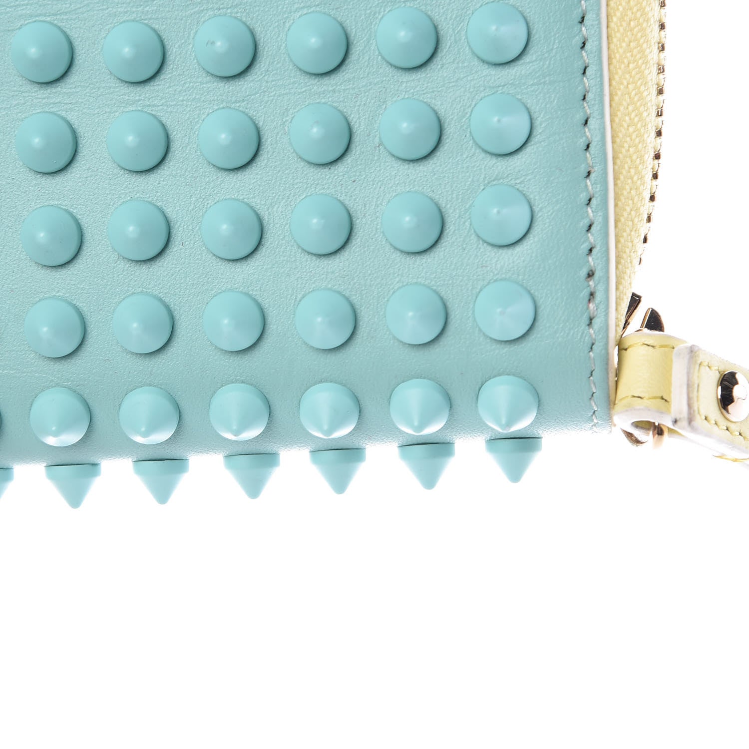 Christian Louboutin Calfskin Spiked Wristlet Multicolor 11 of 11