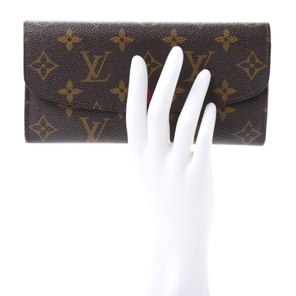 Louis Vuitton Monogram Emilie Wallet Red 2 of 14
