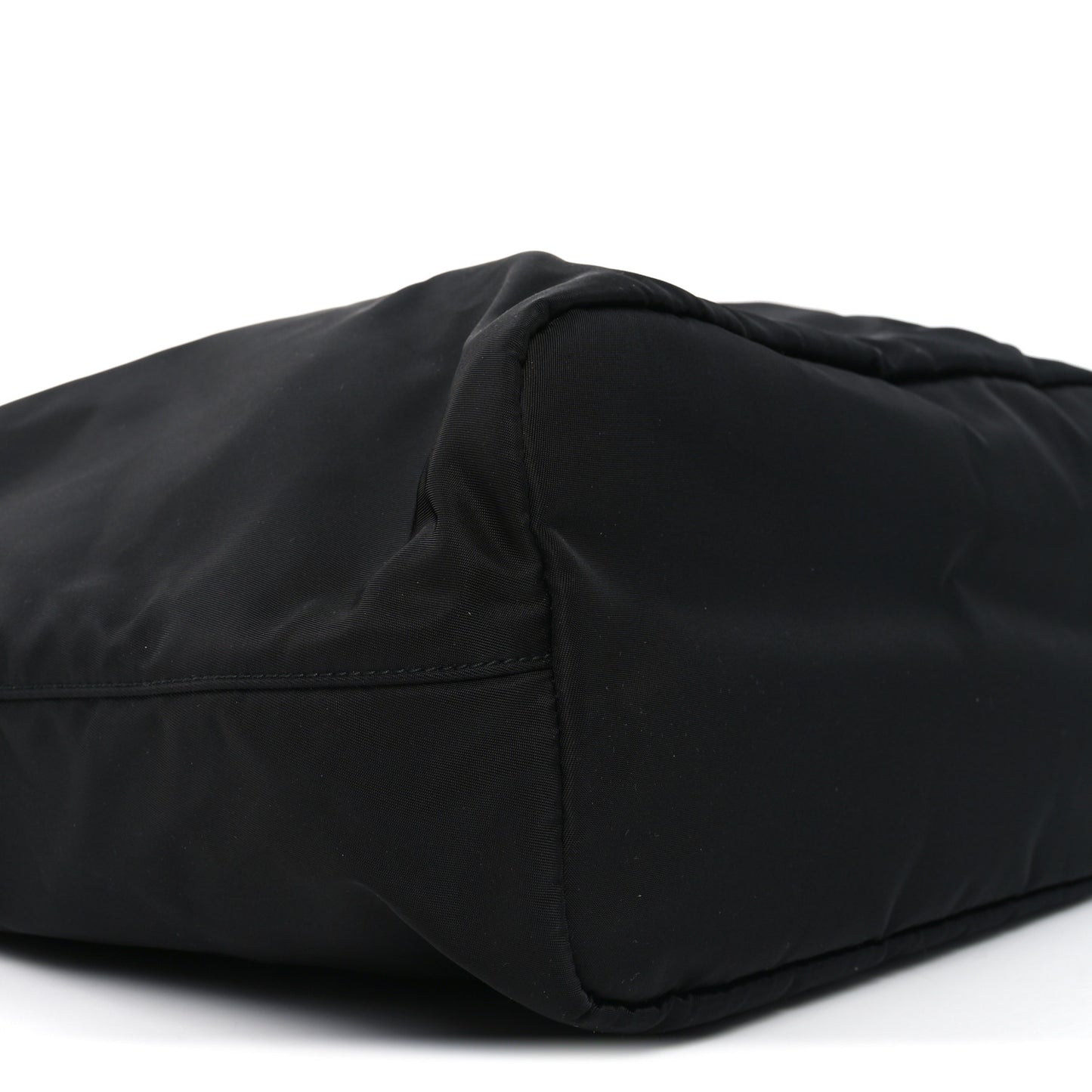 Tessuto Nylon Saffiano Tote Black