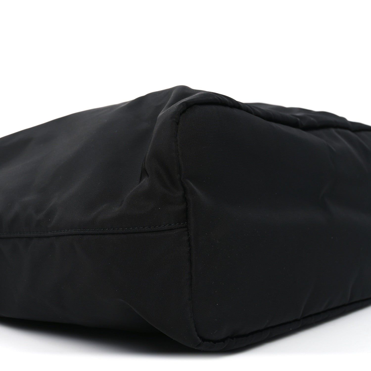 Prada Tessuto Nylon Saffiano Tote Black 8 of 9