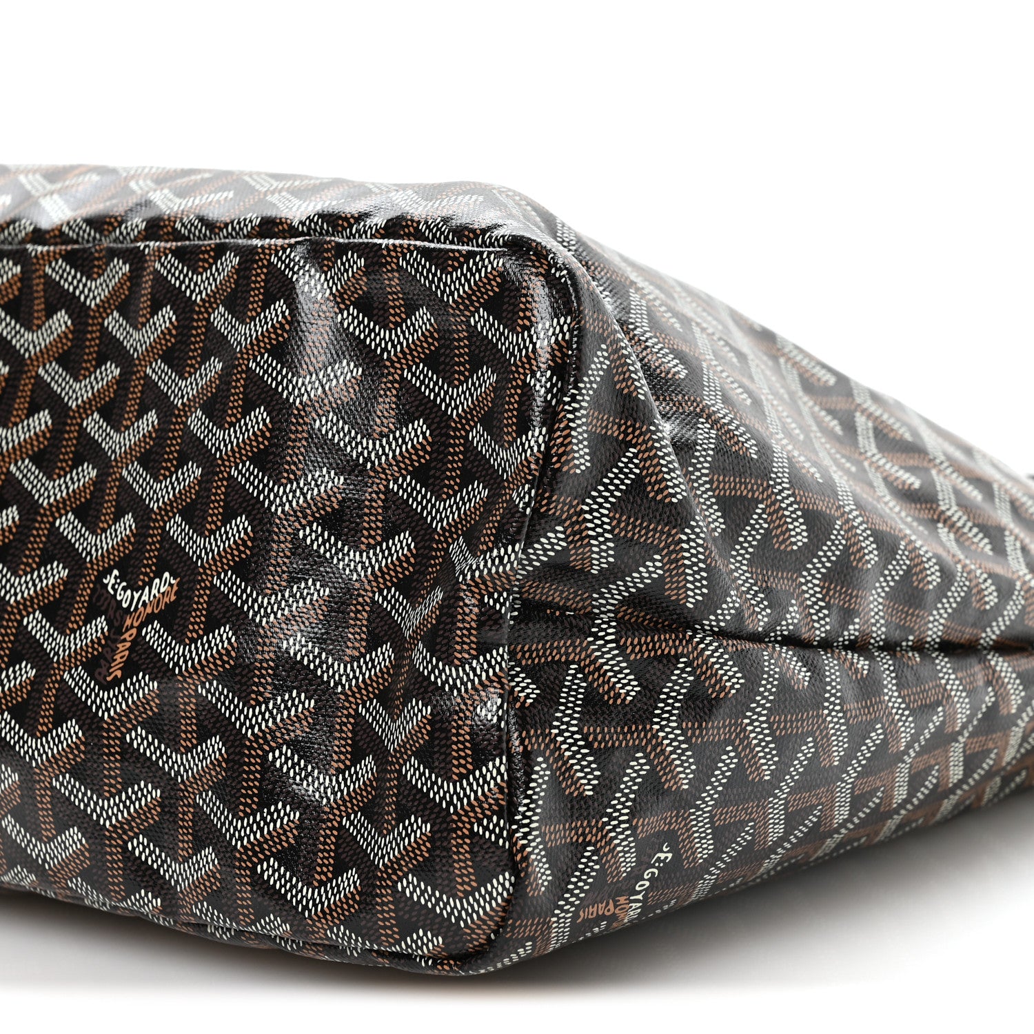 Goyard Goyardine Coeur Boheme Hobo Black 10 of 10