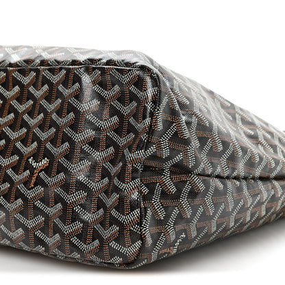 Goyard Goyardine Coeur Boheme Hobo Black 10 of 10