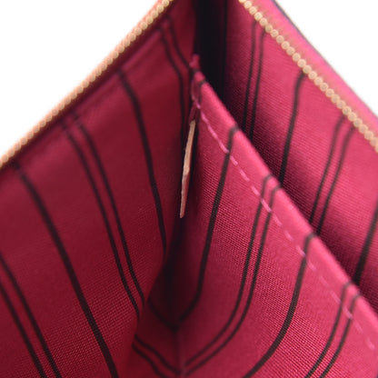 Louis Vuitton Monogram Neverfull MM GM Pochette Pivoine 7 of 9