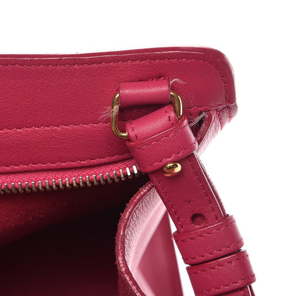 Saint Laurent Calfskin Small Classic Y Cabas Fuchsia 7 of 13