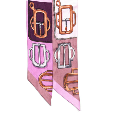 Hermes Silk Bouclerie d'Attelage Twilly 2 of 4