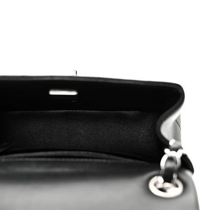 Chanel Lambskin Quilted Mini Square Flap Black 4 of 10