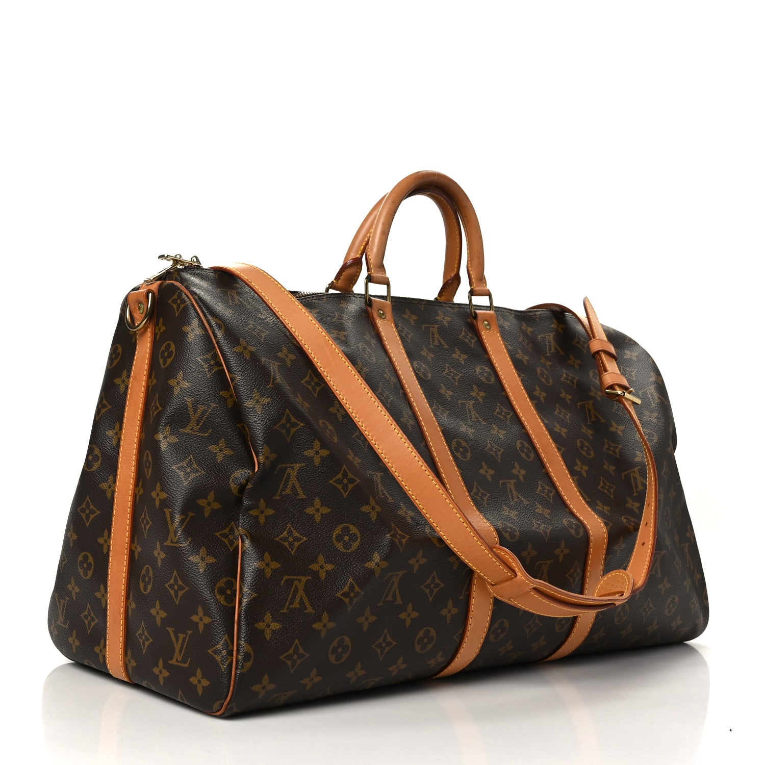 Louis Vuitton Monogram Keepall Bandouliere 55 3 of 11