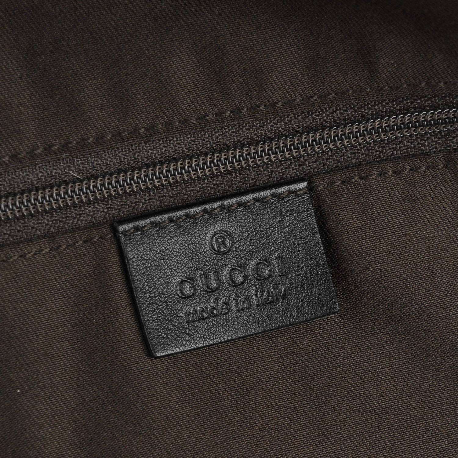 Gucci Monogram Large Sukey Tote Beige Ebony Black 6 of 7