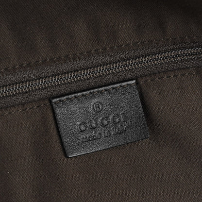Gucci Monogram Large Sukey Tote Beige Ebony Black 6 of 7