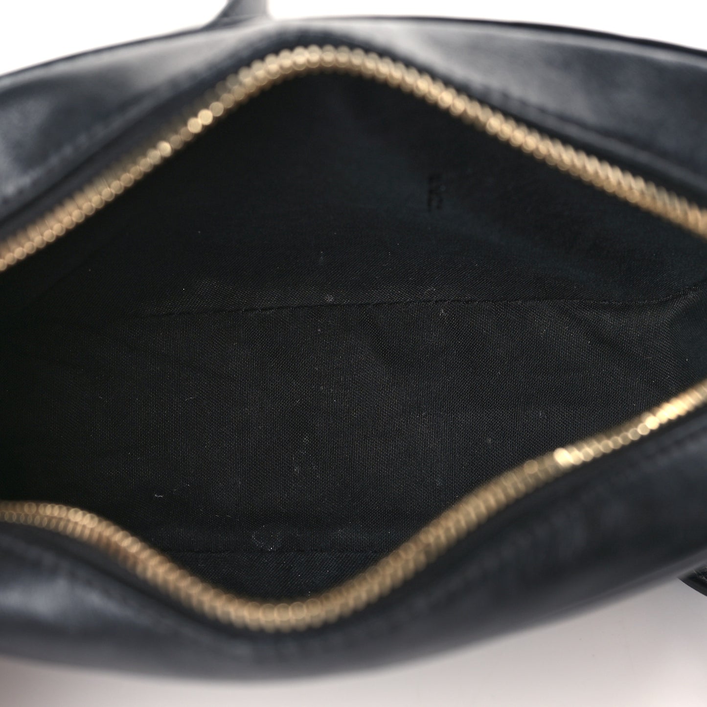 Vitello Century Bi-Color FF 1974 Embossed Mini Camera Case Maya Black