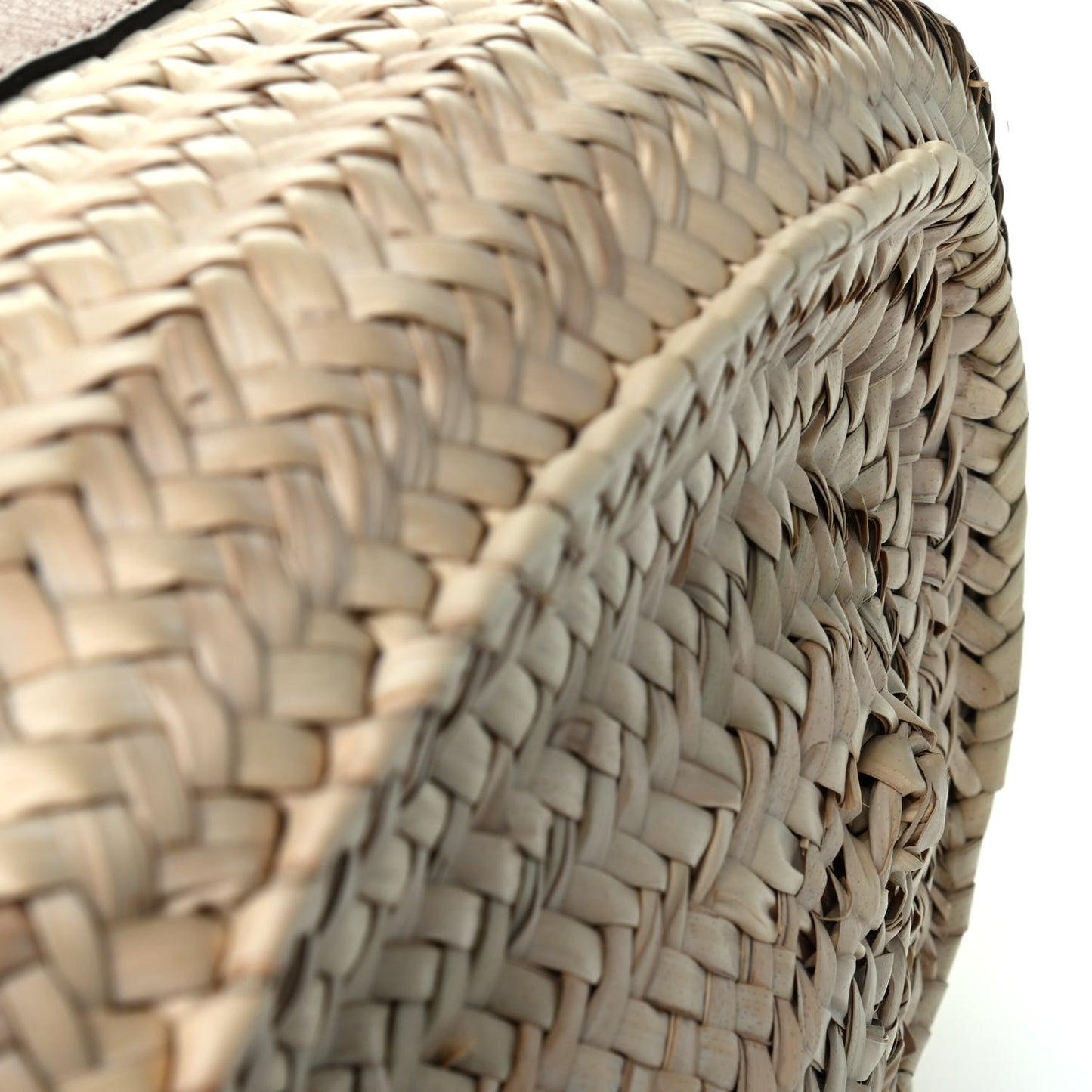 Raffia Basket Tote Natural Tan