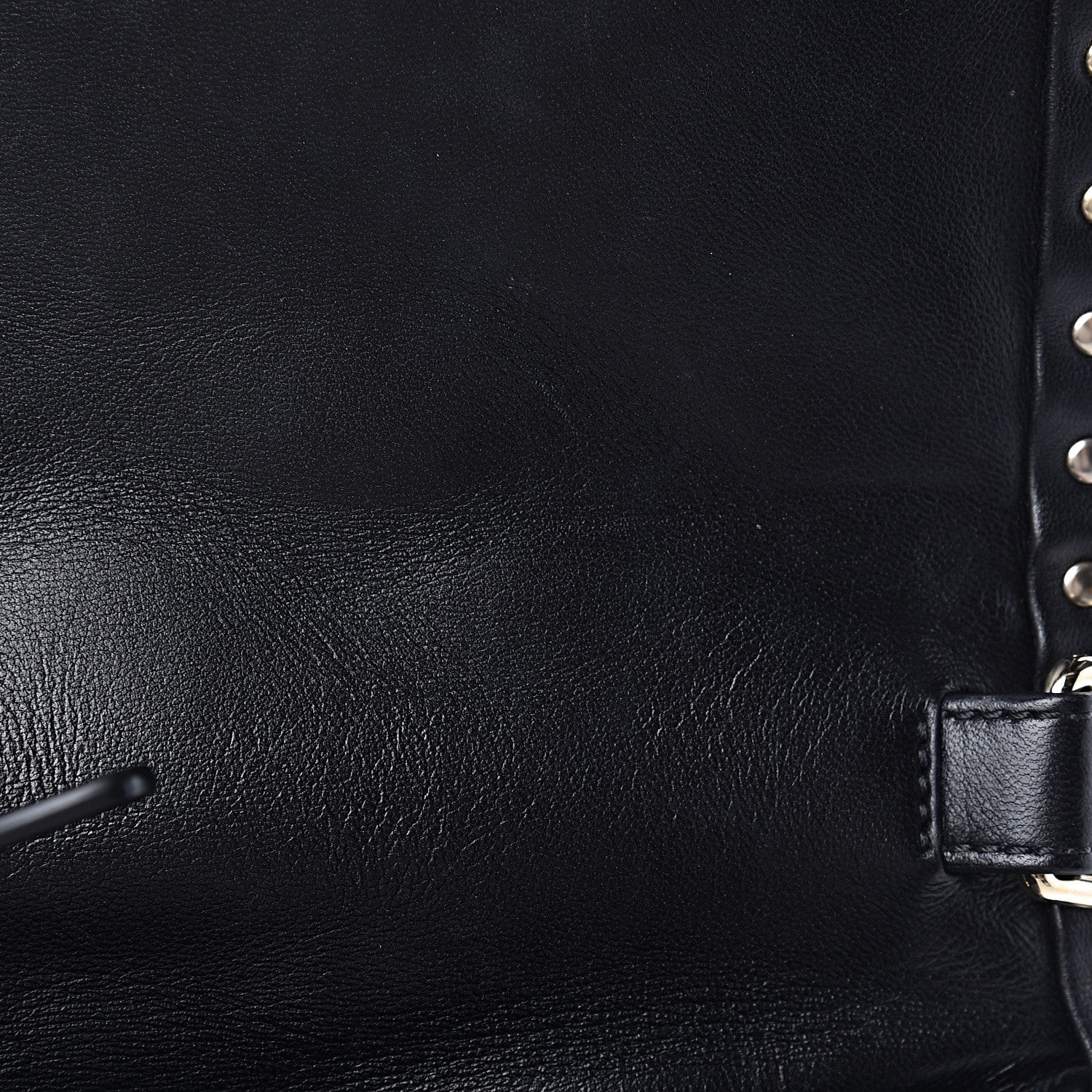 Valentino Garavani Lambskin VLTN Print Candystud Top Handle Bag Black 12 of 14