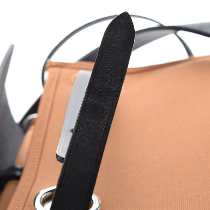 Hermes Vache Hunter Toile Herbag Zip PM 31 Sable Black 16 of 17