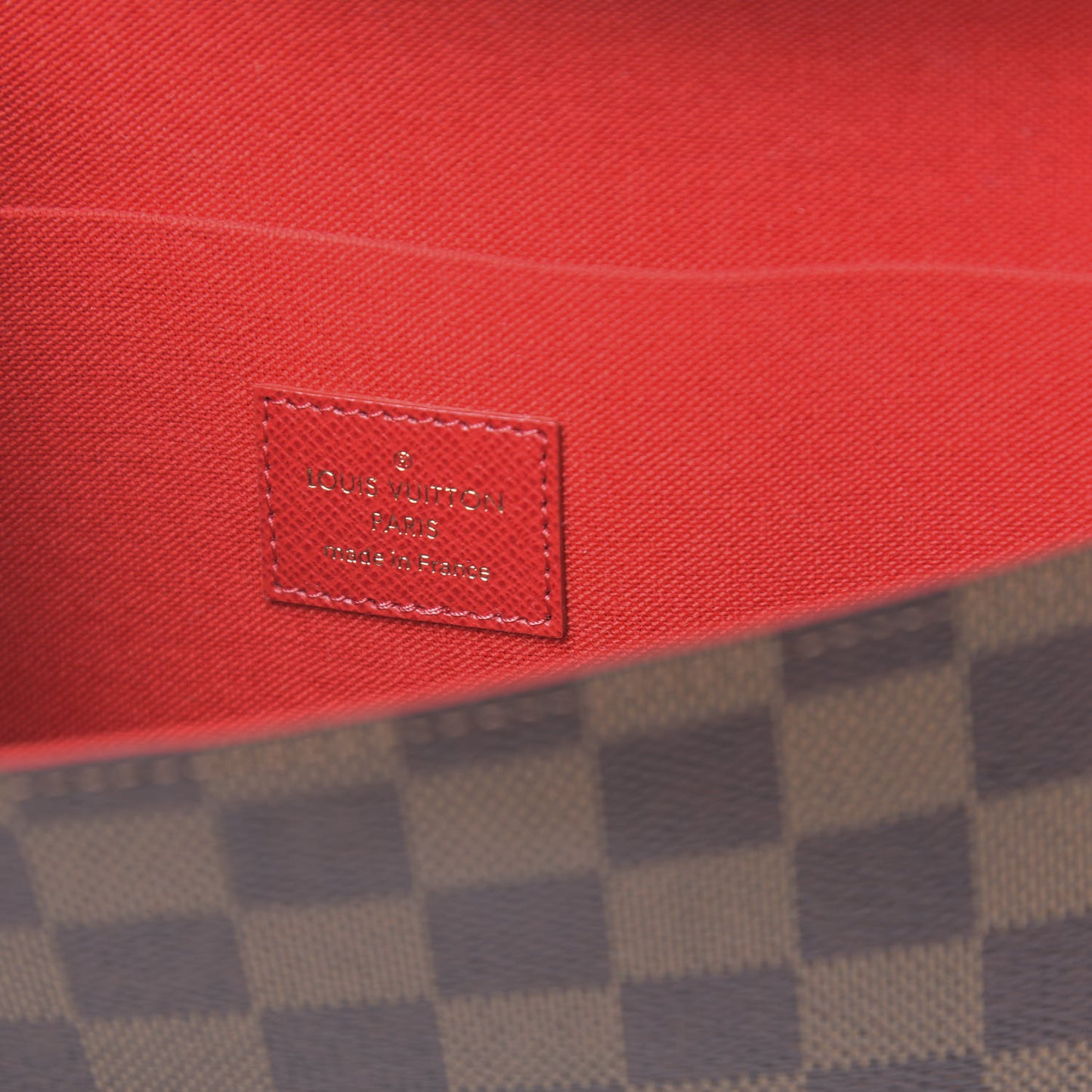 Damier Ebene Pochette Felicie Chain Wallet