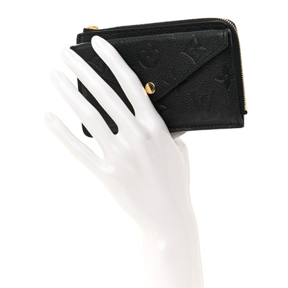 Louis Vuitton Empreinte Recto Verso Card Holder Black 2 of 8