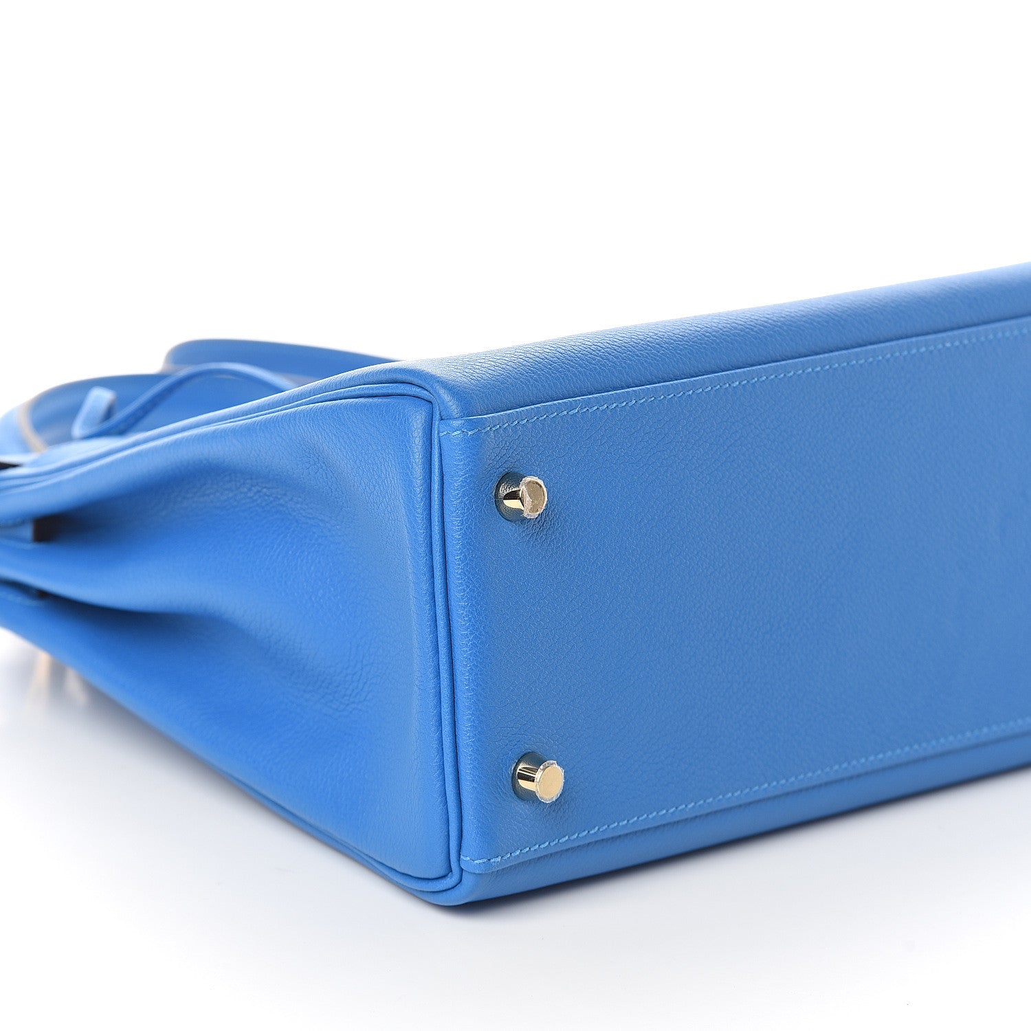 Hermes Evercolor Kelly Retourne 32 Bleu Hydra 6 of 7
