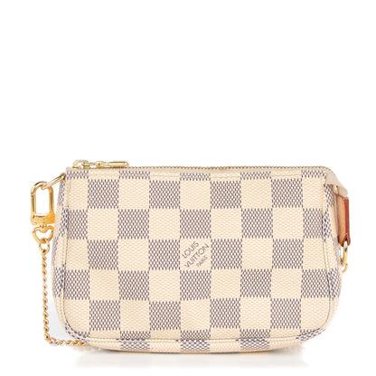 Louis Vuitton Damier Azur Mini Pochette Accessories 1 of 9