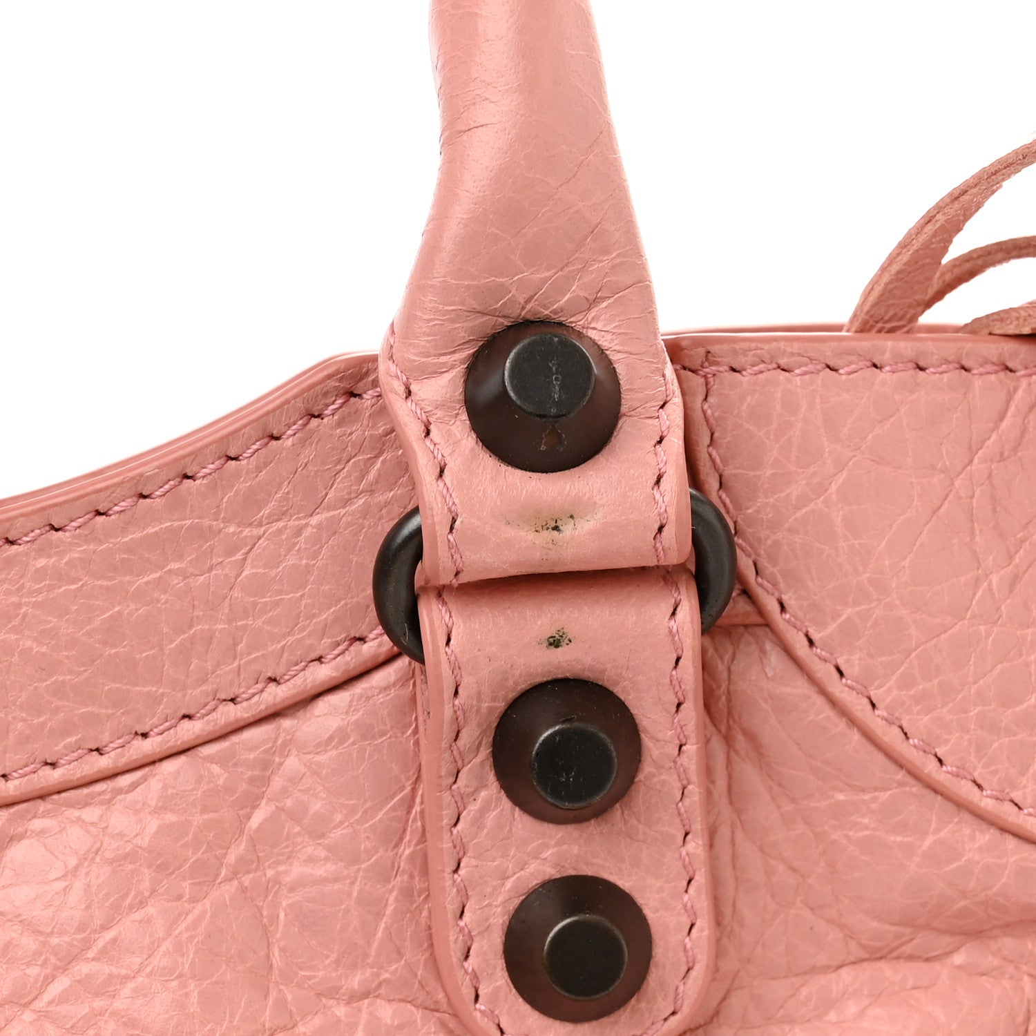 Balenciaga Agneau Classic Hardware Mini City Rose Peche 20 of 22