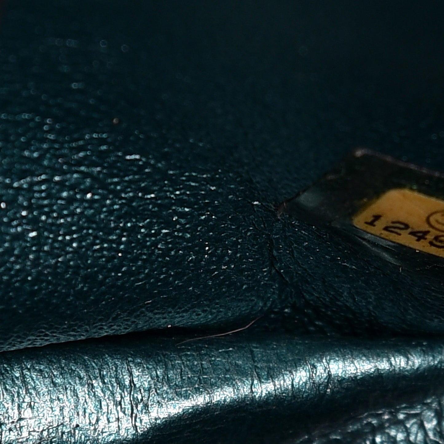 Metallic Calfskin Quilted 2.55 Reissue 226 Flap Turquoise