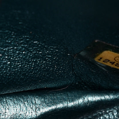 Chanel Metallic Calfskin Quilted 2.55 Reissue 226 Flap Turquoise 9 of 23