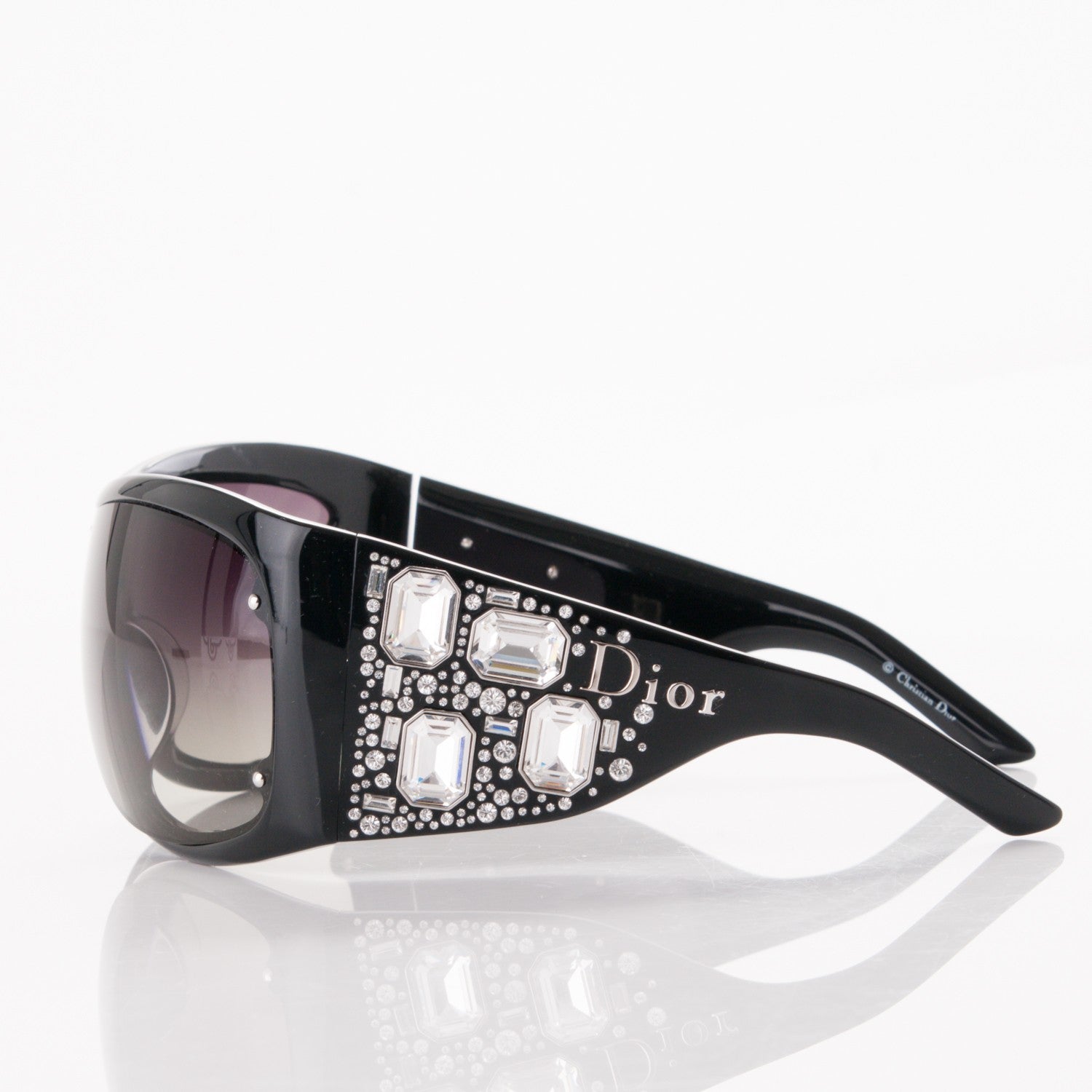 Christian Dior On The Rocks Sunglasses Black 2 of 7