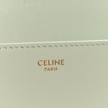 Celine Shiny Calfskin Triomphe Chain Shoulder Bag Jade 6 of 10