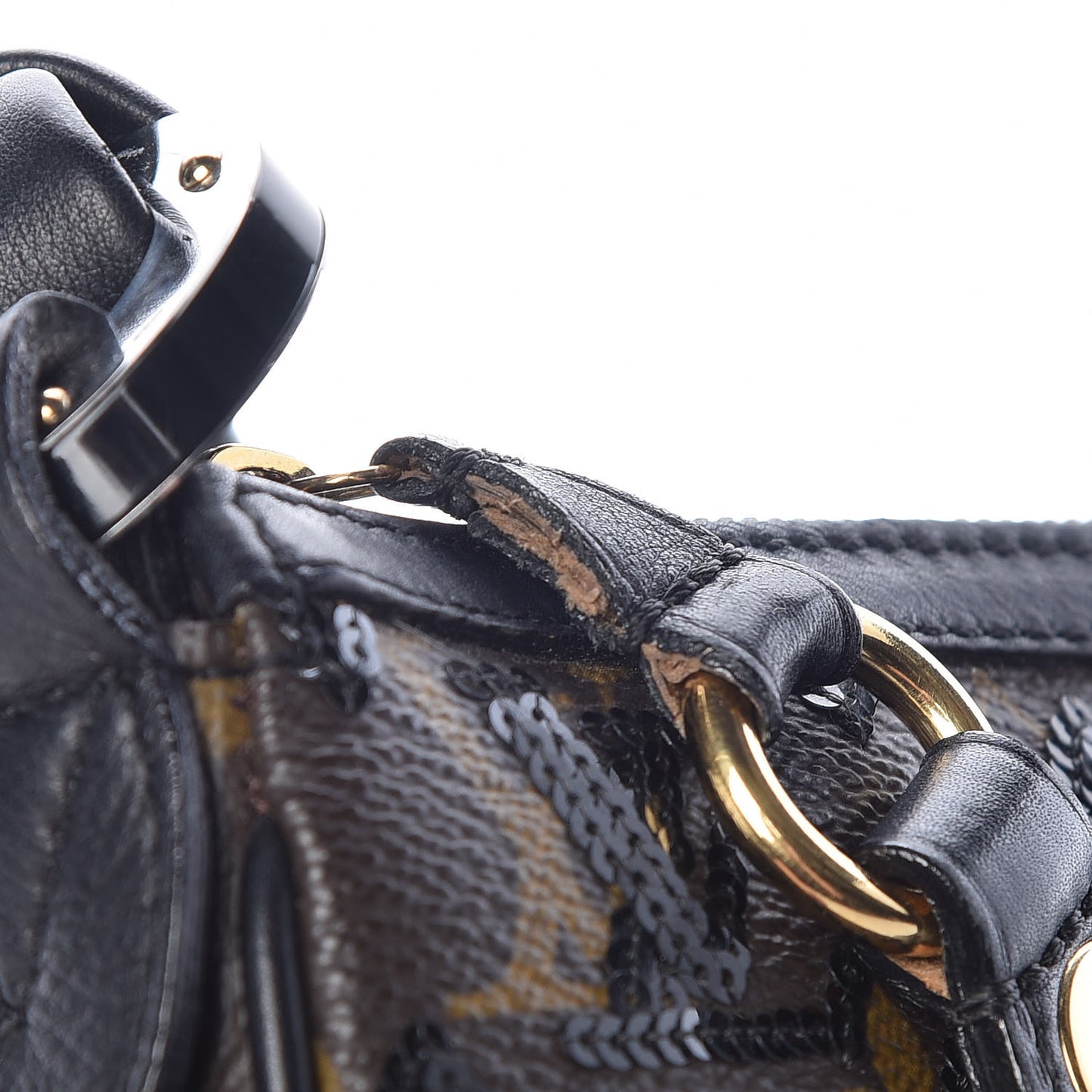 Monogram Sequins Eclipse Pochette Noir