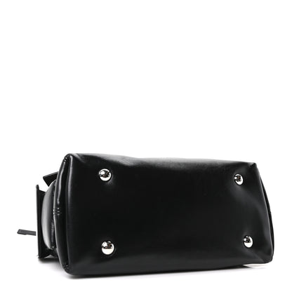 Louis Vuitton Lambskin CarryAll Cargo Vibe PM Black 4 of 9