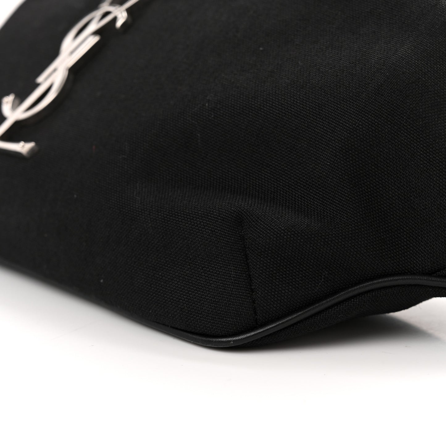 Canvas Monogram Belt Bag Black