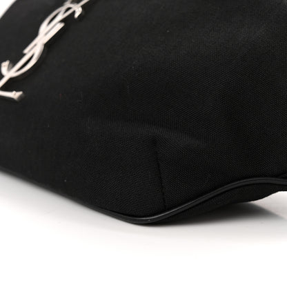 Saint Laurent Canvas Monogram Belt Bag Black 10 of 12