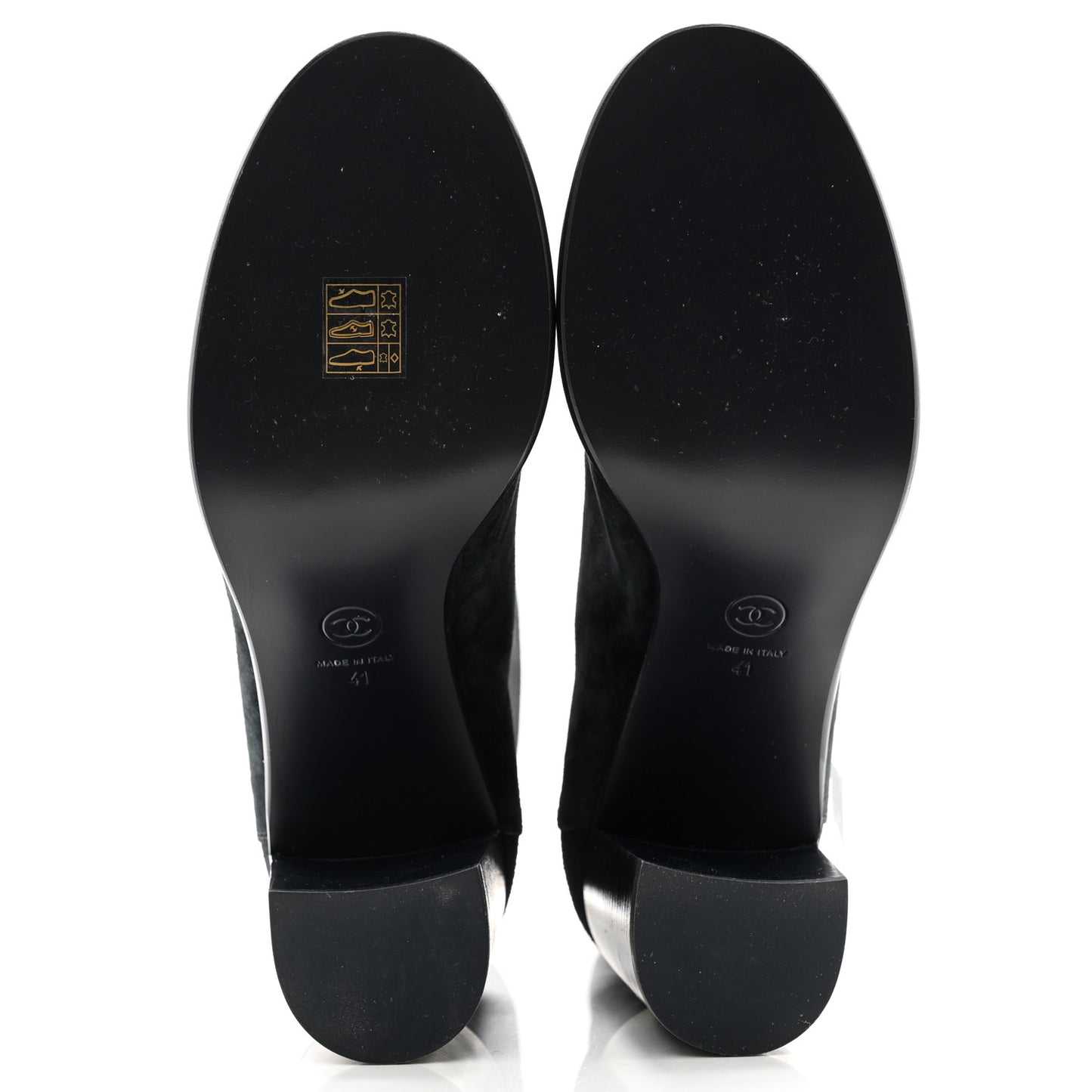 Suede CC Short Boots 41 Blue