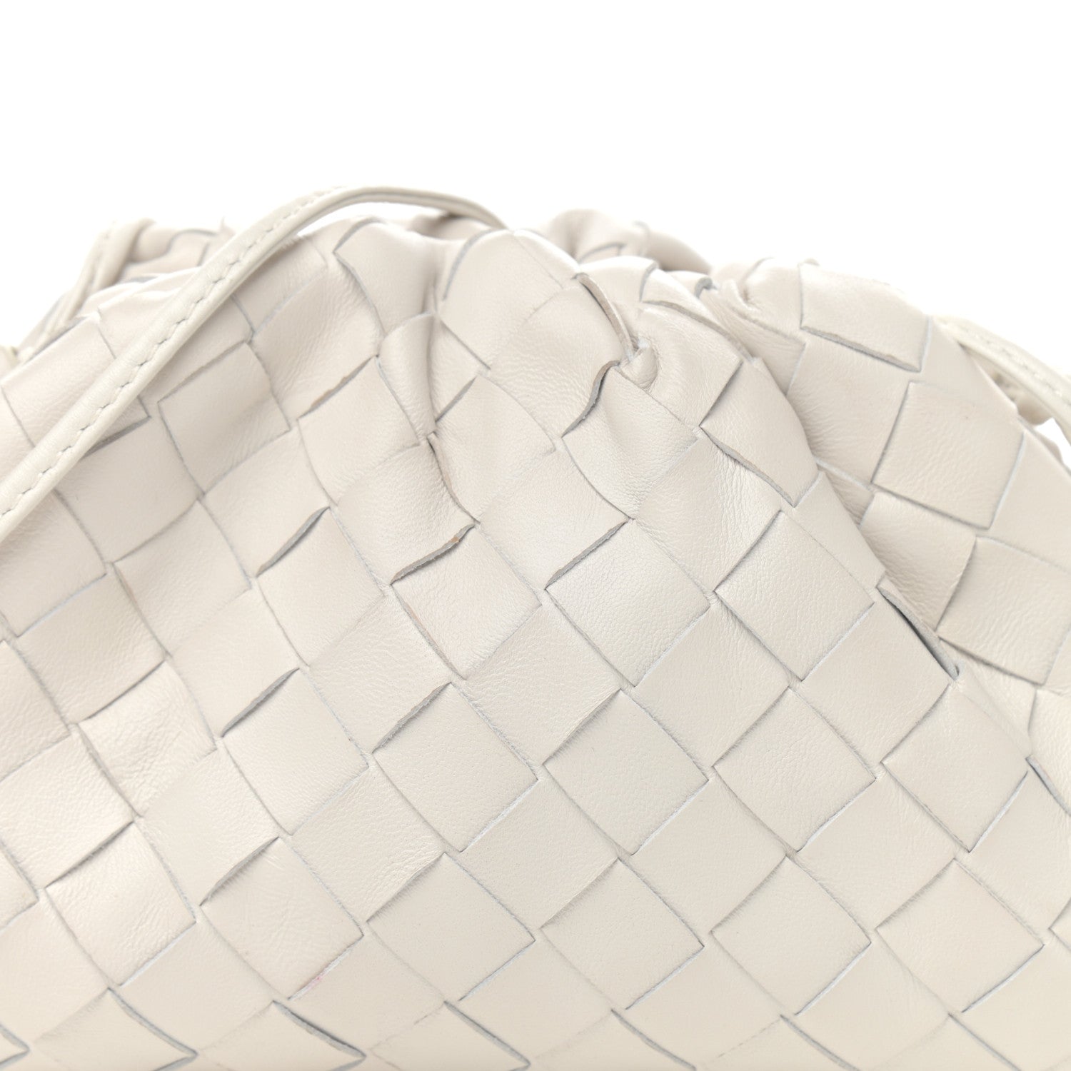 Bottega Veneta Nappa Intrecciato The Mini Pouch Chalk 8 of 10