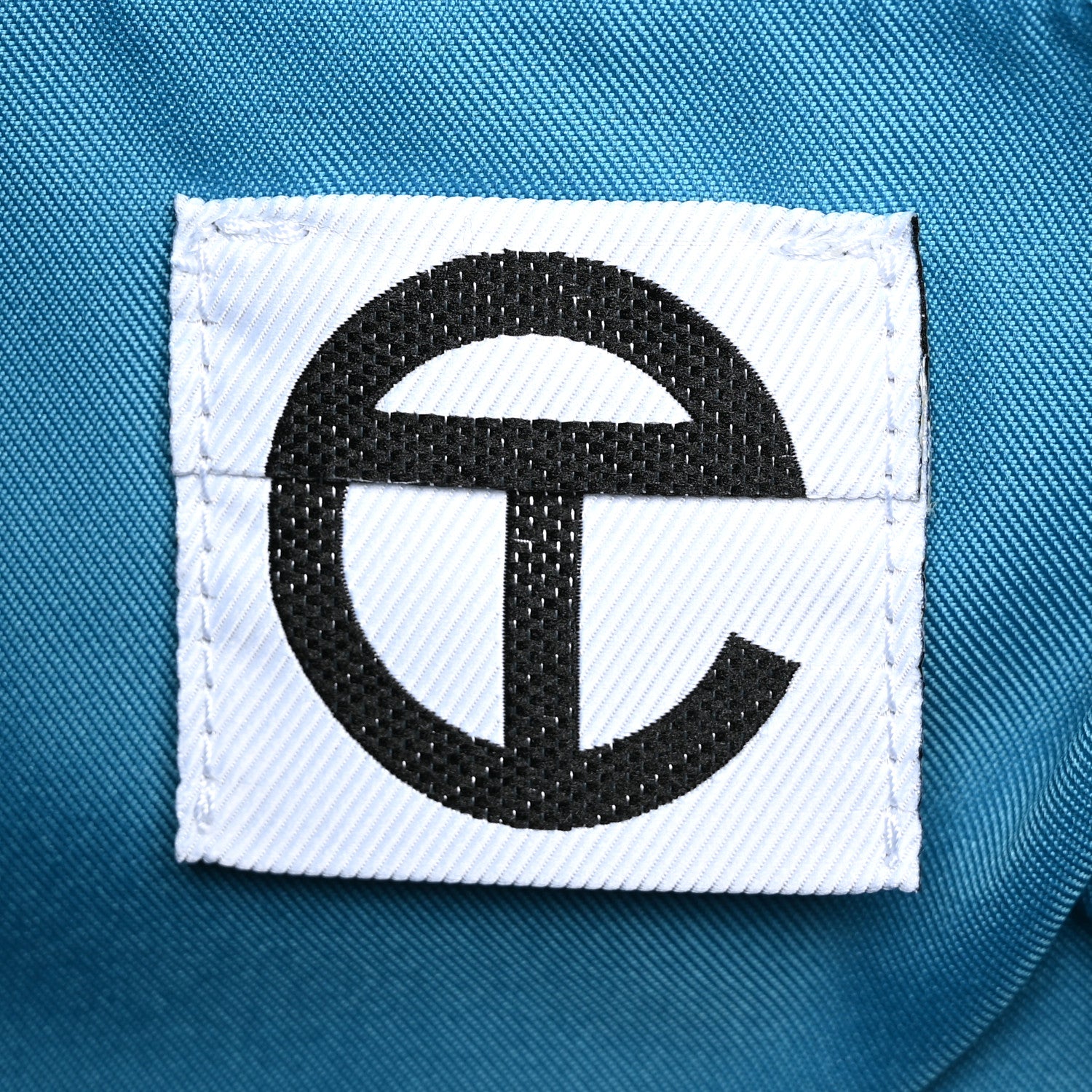 Telfar Vegan Leather Medium Shopping Bag Cyan 6 of 7