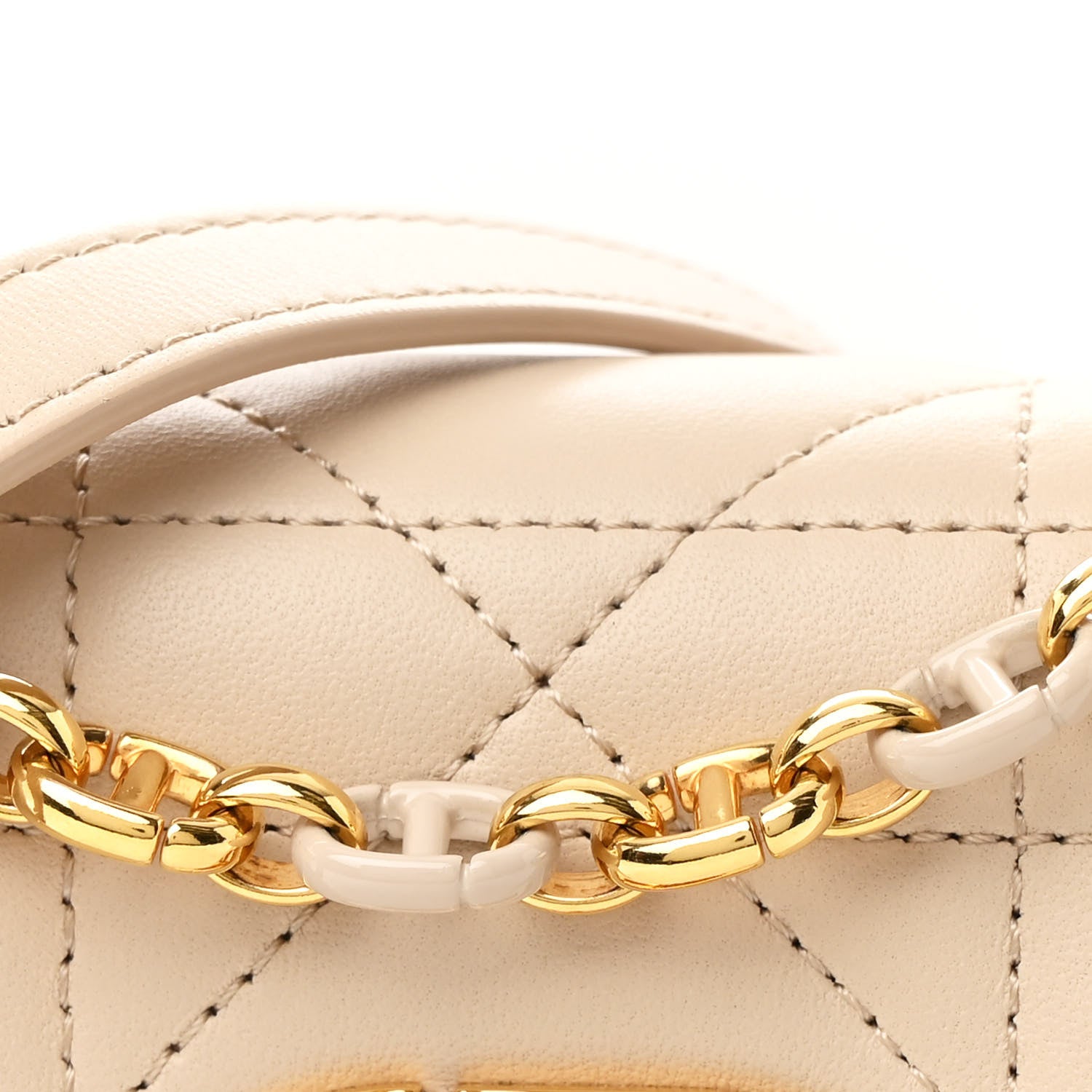 Christian Dior Lambskin Macrocannage Mini Miss Caro Bag Caramel Beige 9 of 13