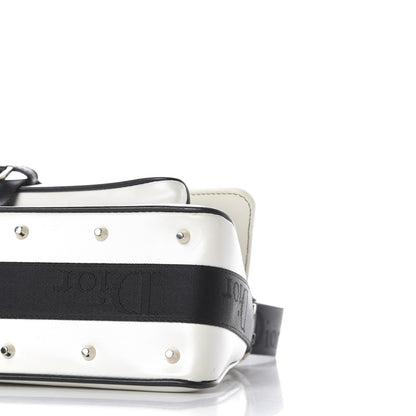 Christian Dior Coated Canvas Crystal Hardcore Bag White 8 of 10