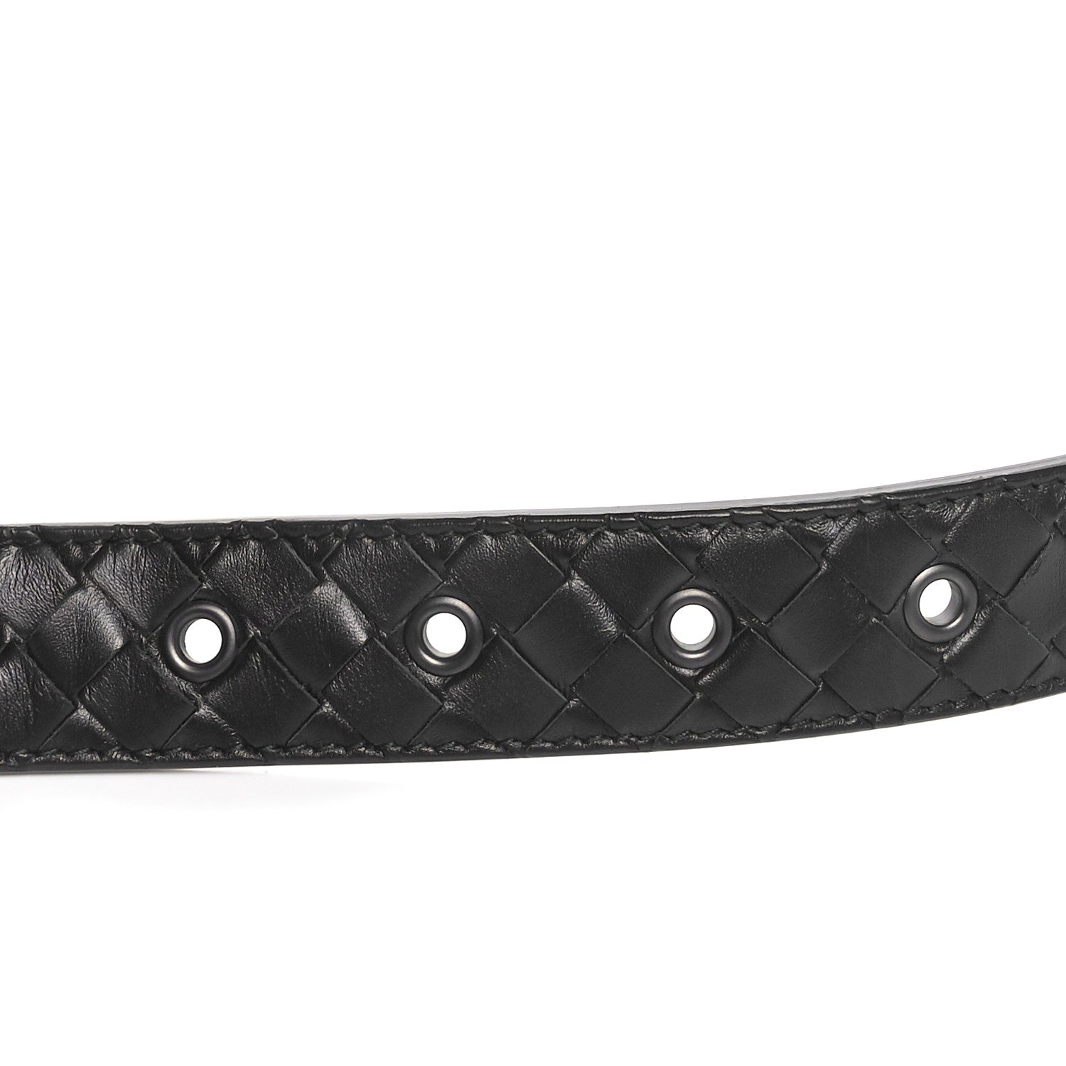 Bottega Veneta Nappa Intrecciato Belt 80 32 Black 5 of 5