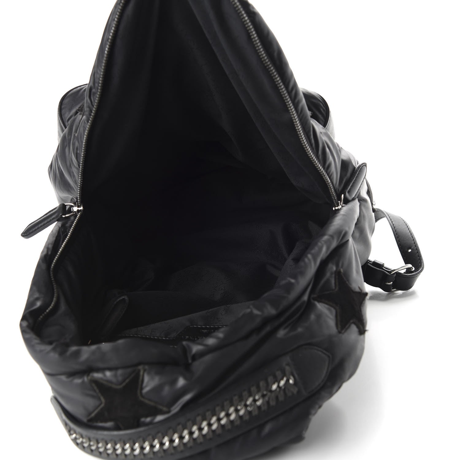 Stella McCartney Polyamide Falabella Stars Backpack Black 4 of 8