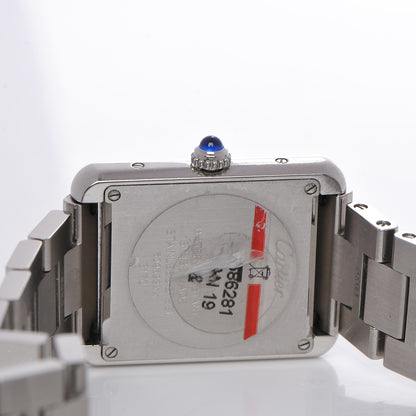 Cartier Stainless Steel 24mm Tank Solo Quartz Watch 6 of 9