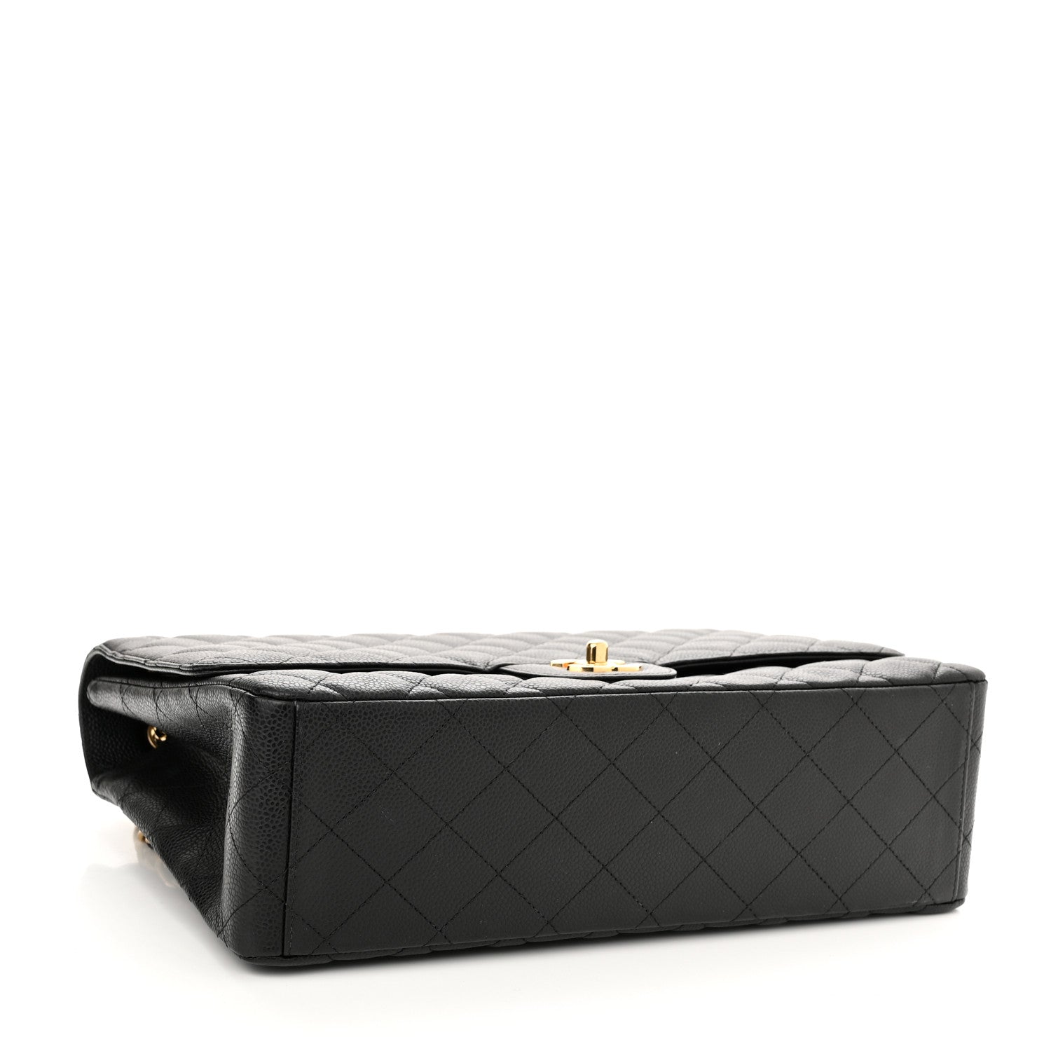 Chanel Caviar Quilted Maxi Single Flap Black 4 of 10