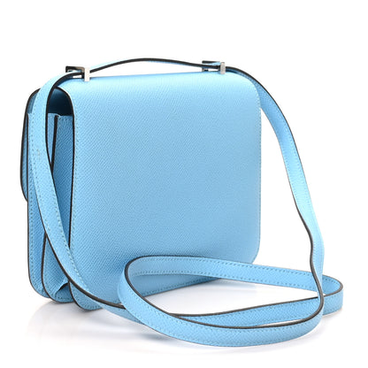 Hermes Epsom Constance 18 Celeste 2 of 9